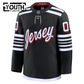 New Jersey Devils Dresy Personalizované Fanatics Premium 2024-25 Černá Třetí - Dětské